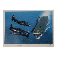 Robert M. Elder Signed Stan Stokes "Fast Cats" Lithograph (AIV) at PristineAuction.com