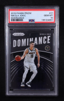 Nikola Jokic 2019-20 Panini Prizm Dominance #21 (PSA 10) at PristineAuction.com