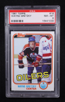 Wayne Gretzky 1981 Topps #16 (PSA 8) at PristineAuction.com