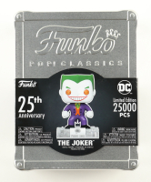 LE "DC" The Joker 25th Anniversary #06C Funko Pop! Vinyl Figure with Pop! Coin, Pop! Pin, & Foil Certificate Card at PristineAuction.com