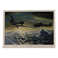 John Cunningham Signed Stan Stokes "Double Trouble" Lithograph (AIV) at PristineAuction.com