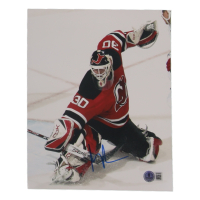 Martin Brodeur Signed Devils 8x10 Photo (Beckett) at PristineAuction.com