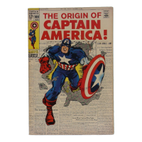 "The Origin of Captain America" Captain America Issue #109 Marvel Comic Book at PristineAuction.com