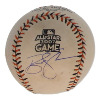 Ben Sheets Signed 2007 All-Star Game Logo Baseball (JSA) at PristineAuction.com