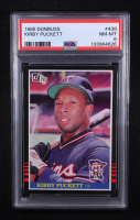 Kirby Puckett 1985 Donruss #438 RC (PSA 8) at PristineAuction.com