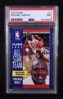 Michael Jordan 1991 Fleer All-Star Team #211 (PSA 9) at PristineAuction.com