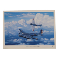 Joe M. Bean Signed Stan Stokes "Birth Of A Legend" Lithograph (AIV) at PristineAuction.com