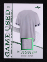 Derek Jeter 2025 Leaf ITG Used Sports Game Used Memorabilia Green #GM11 #2/4 at PristineAuction.com