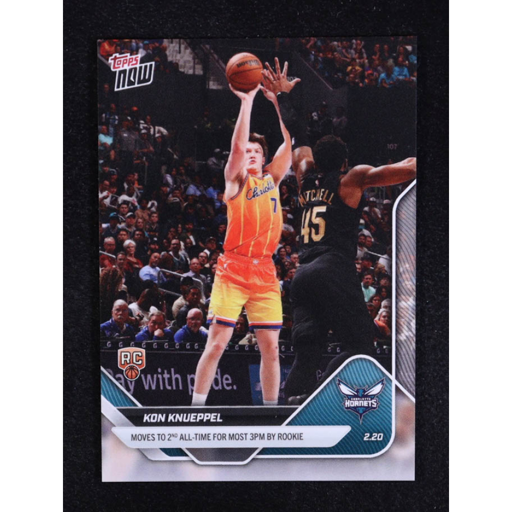 Kon Knueppel 2025-26 Topps Now #179 RC at PristineAuction.com