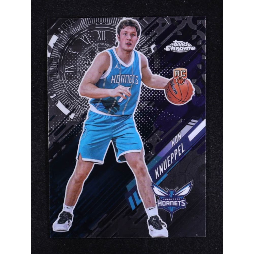 Kon Knueppel 2025-26 Topps Chrome Go Time #GT19 RC at PristineAuction.com