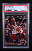 Michael Jordan 1992 Skybox USA Basketball #39 (PSA 9) at PristineAuction.com