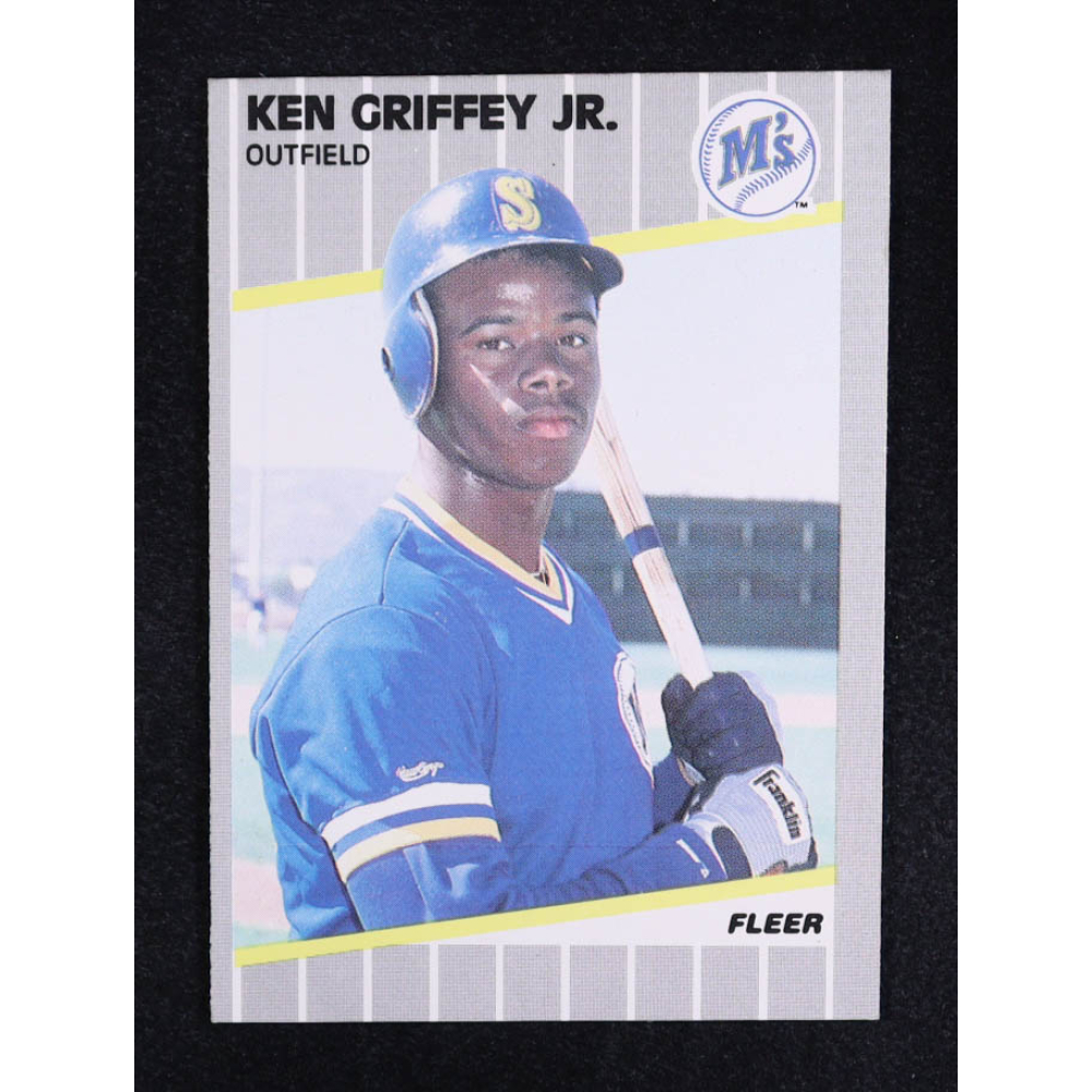 Ken Griffey Jr. 1989 Fleer #548 RC at PristineAuction.com