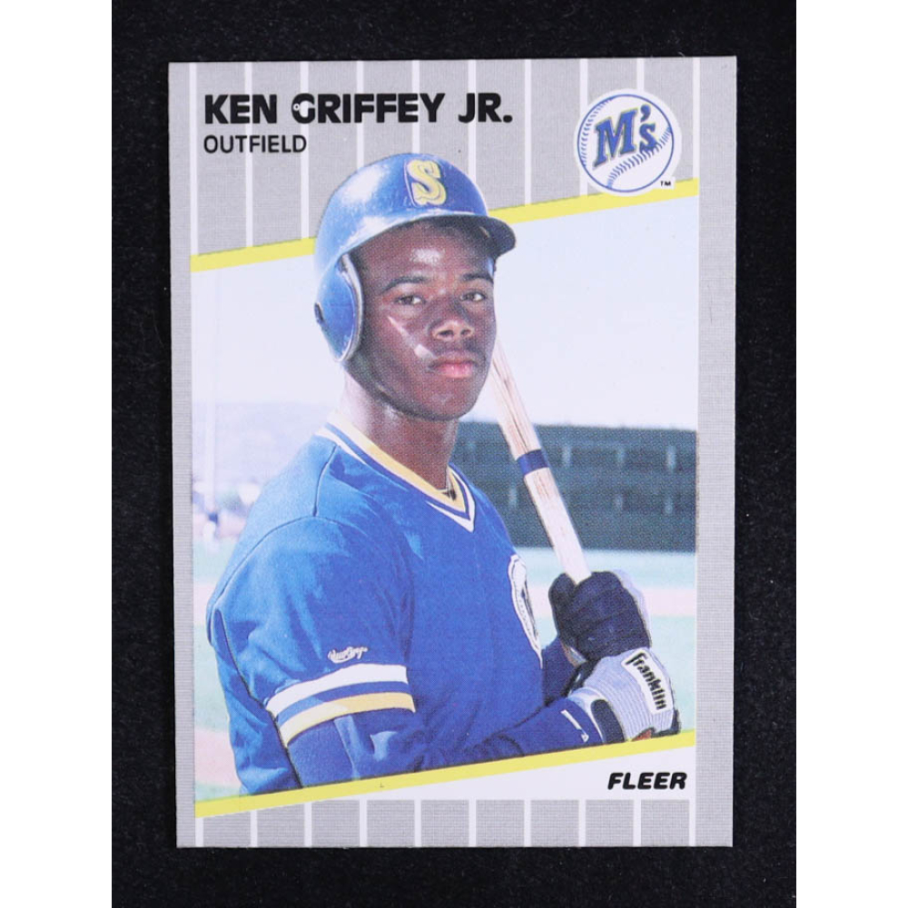 Ken Griffey Jr. 1989 Fleer #548 RC at PristineAuction.com