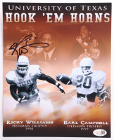 Rickey Williams Signed Texas Longhorns 8x10 Photo (JSA) at PristineAuction.com