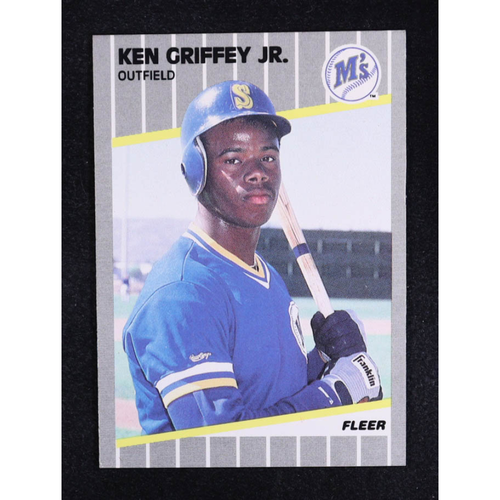 Ken Griffey Jr. 1989 Fleer #548 RC at PristineAuction.com