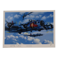 Carl D. Peterson Signed Stan Stokes "Ruby's Fortress" Lithograph Inscribed "Maj Gen USAF" (AIV) at PristineAuction.com