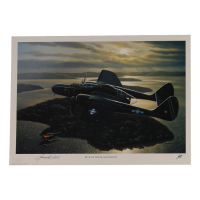 Leonard Hall Signed Stan Stokes "Bite Of The Black Widow" Lithograph (AIV) at PristineAuction.com