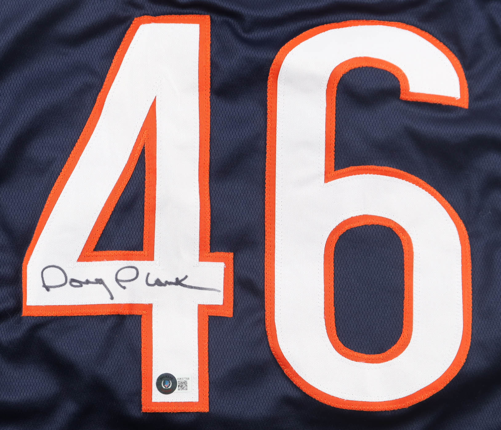 Doug Plank Signed Jersey (Beckett) at PristineAuction.com Doug Plank Signed Jersey (Beckett) at PristineAuction.com