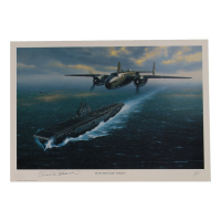 Travis Hoover Signed Stan Stokes "Destination: Tokyo" Lithograph (AIV) at PristineAuction.com