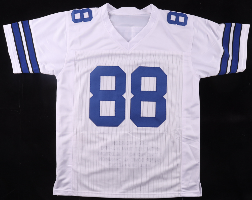 Drew Pearson Signed Career Highlight Stat Jersey (JSA) at PristineAuction.com Drew Pearson Signed Career Highlight Stat Jersey (JSA) at PristineAuction.com