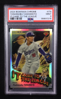 Yoshinobu Yamamoto 2024 Bowman Chrome It Came to the League #IT6 RC (PSA 9) at PristineAuction.com