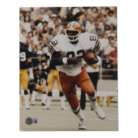 Ozzie Newsome Signed Browns 8x10 Photo Inscribed "HOF 99" (Beckett) at PristineAuction.com