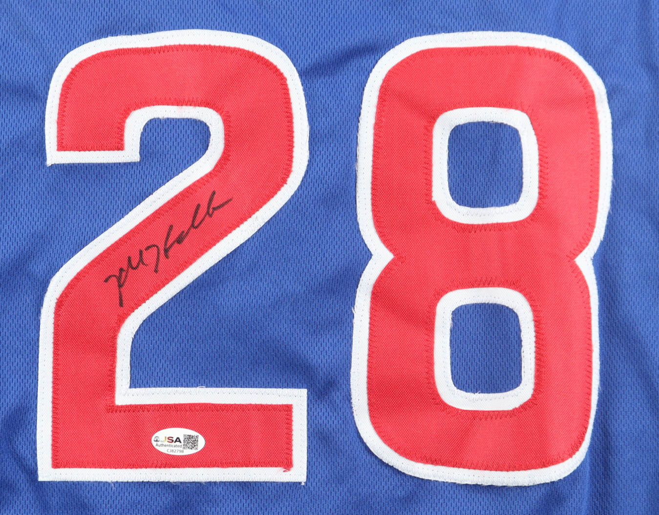 Kyle Hendricks Signed Jersey (JSA) at PristineAuction.com Kyle Hendricks Signed Jersey (JSA) at PristineAuction.com