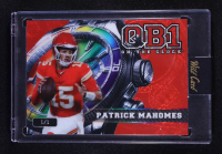 Patrick Mahomes II 2024 Wild Card QB1 On The Clock Red #OCW-RD-PM2 #1/1 at PristineAuction.com