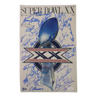 1985 Bears Super Bowl XX 11x17 Photo Team-Signed By (23) with Dan Hampton, Mike Singletary, Tom Thayer, Matt Suhey (Beckett & JSA) at PristineAuction.com