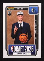 Cooper Flagg 2025 Panini Instant NBA Draft Night #1 RC at PristineAuction.com