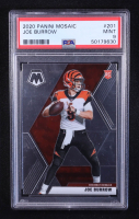 Joe Burrow 2020 Panini Mosaic #201 RC (PSA 9) at PristineAuction.com