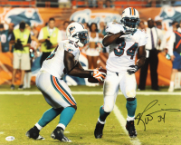 Rickey Williams Signed Dolphins 16x20 Photo (JSA) at PristineAuction.com