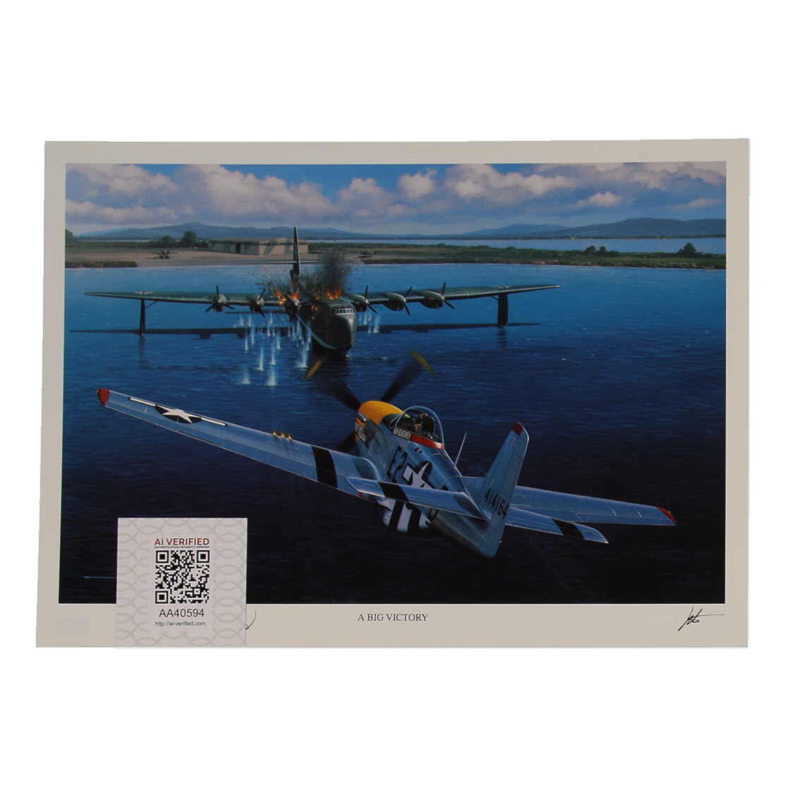 Urban Drew Signed Stan Stokes "A Big Victory" Lithograph (AIV) at PristineAuction.com Urban Drew Signed Stan Stokes "A Big Victory" Lithograph (AIV) at PristineAuction.com