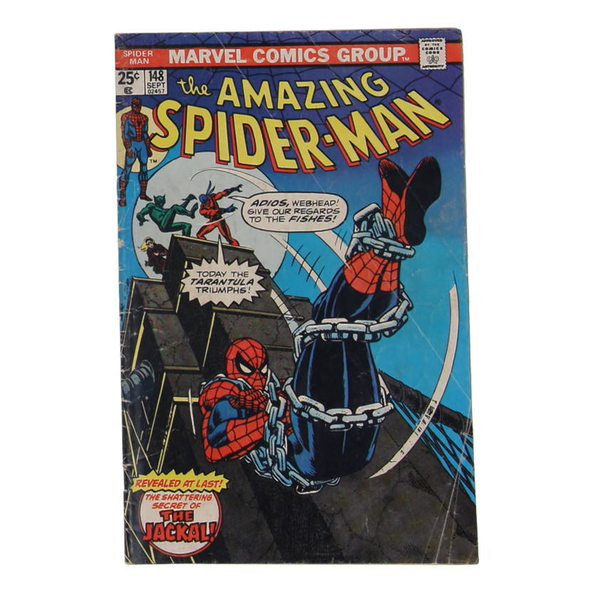 1975 "The Amazing Spider-Man" Issue #148 Marvel Comic Book at PristineAuction.com 1975 "The Amazing Spider-Man" Issue #148 Marvel Comic Book at PristineAuction.com