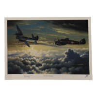 John Cunningham Signed Stan Stokes "Double Trouble" Lithograph (AIV) at PristineAuction.com