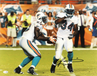 Rickey Williams Signed Dolphins 16x20 Photo (JSA) at PristineAuction.com