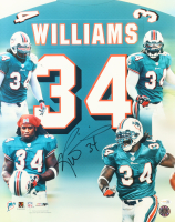Rickey Williams Signed Dolphins 16x20 Photo (JSA) at PristineAuction.com
