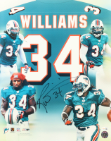 Rickey Williams Signed Dolphins 16x20 Photo (JSA) at PristineAuction.com