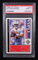 Peyton Manning 1998 Upper Deck Choice Rookie Class #193 RC (PSA 9) at PristineAuction.com
