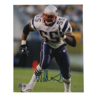 Willie McGinest Signed Patriots 8x10 Photo (Beckett) at PristineAuction.com