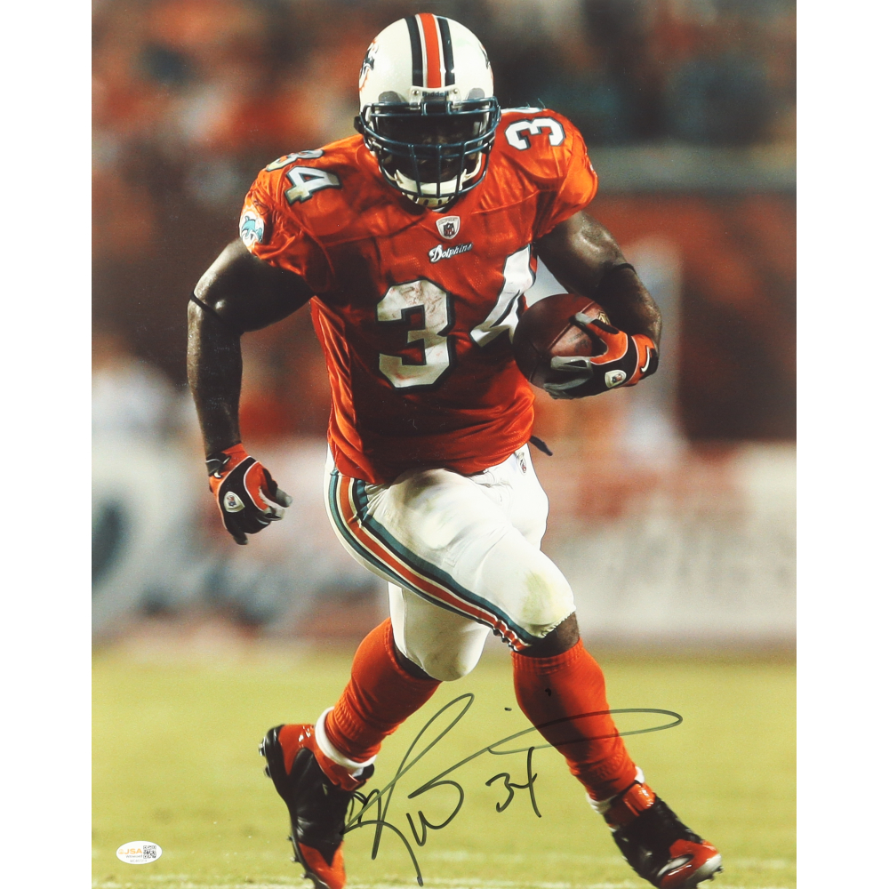 Rickey Williams Signed Dolphins 16x20 Photo (JSA) at PristineAuction.com