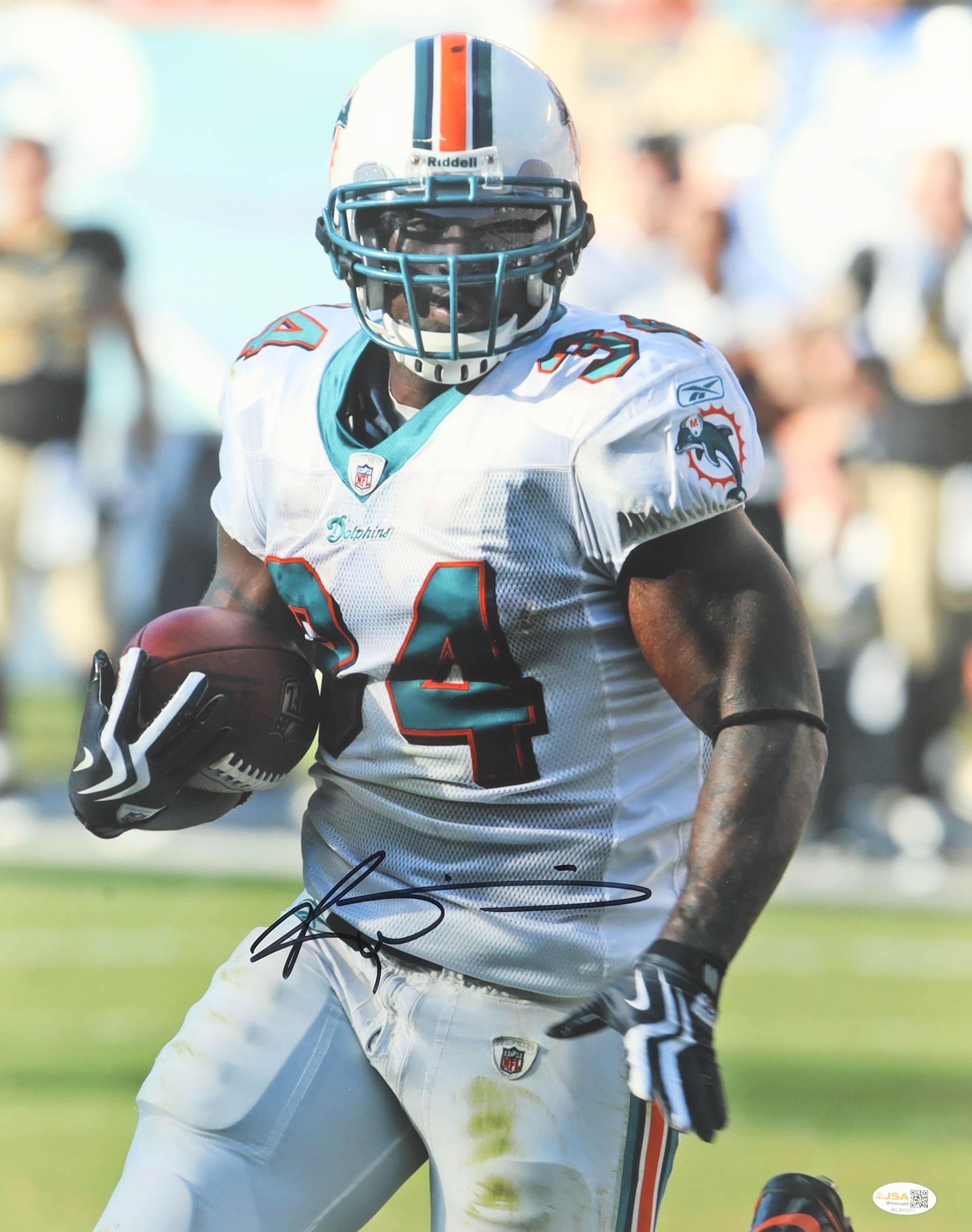 Rickey Williams Signed Dolphins 16x20 Photo (JSA) at PristineAuction.com Rickey Williams Signed Dolphins 16x20 Photo (JSA) at PristineAuction.com