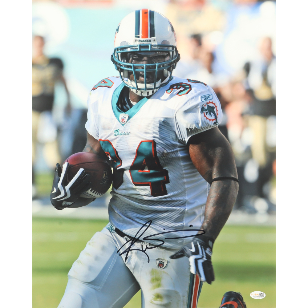 Rickey Williams Signed Dolphins 16x20 Photo (JSA) at PristineAuction.com