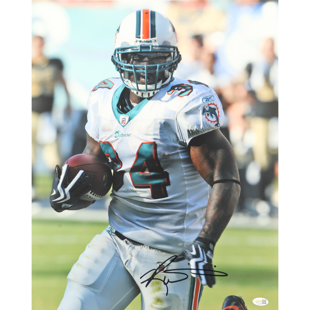 Rickey Williams Signed Dolphins 16x20 Photo (JSA) at PristineAuction.com