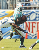 Rickey Williams Signed Dolphins 16x20 Photo (JSA) at PristineAuction.com