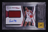 Evan Mobley 2021-22 Panini Chronicles Draft Picks Certified Freshman Fabric Signatures #CFS-EM RC #24/99 (BGS 9 | Autograph Graded BGS 10) at PristineAuction.com