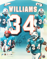 Rickey Williams Signed Dolphins 16x20 Photo (JSA) at PristineAuction.com