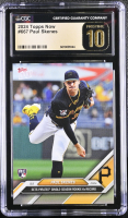 Paul Skenes 2024 Topps Now #667 RC (CGC Pristine 10 | Black Label) at PristineAuction.com