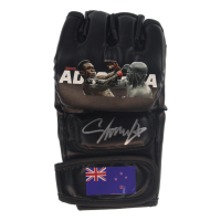 Israel Adesanya Signed Custom New Zealand MMA Fight Glove (Beckett) at PristineAuction.com