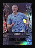 Erling Haaland 2023 Leaf Metal Special Release Legend Silver Prismatic Silver #LS08 #16/25 at PristineAuction.com
